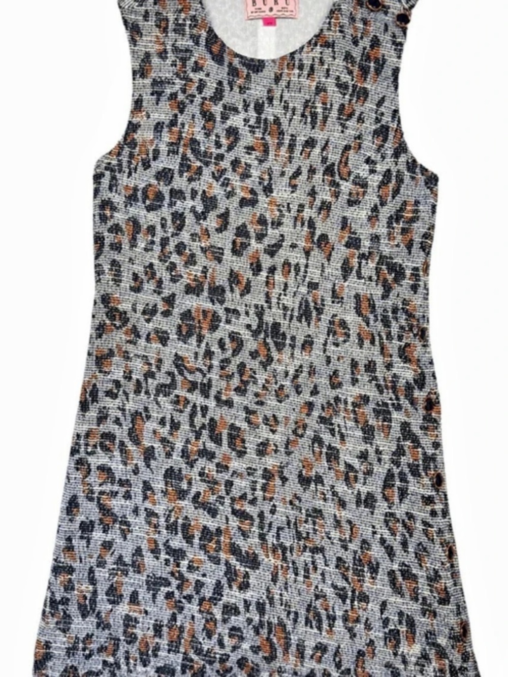 Buru x Val NWT Jackie Dress - Navy Cheetah - Size M